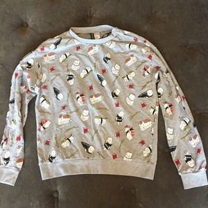 Cat and Sushi Sweater